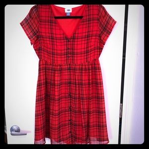 Old Navy Babydoll sheer dress